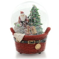 Glazbeni vodeni balon s košarom Djeda Mraza Kurta Adlera