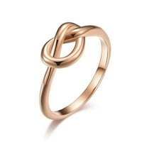 Nakit za žene prstenovi ženski muški prsten s čvorom od srca od titana ženski prsten poklon za prst nakit Slatki prsten modni poklon
