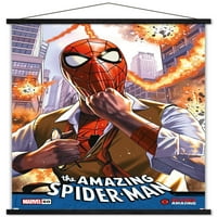 _ - Spider-Man: izvan nevjerojatnog - zidni poster s brzom promjenom naslovnice u magnetskom okviru, 22.375 34