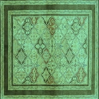 Tradicionalni tepisi od tirkizno plave boje, kvadrat 3'