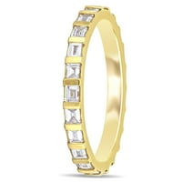 Carat T.W. Dijamantni 14KT žuto zlato teniski prsten