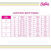 Justice Girls koje vode kratke hlače, veličine 4- & Plus