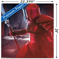 Zidni poster Ratovi zvijezda: Posljednji Jedi-pretorijanska garda s gumbima, 22.375 34