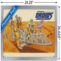 Ratovi zvijezda: droidi - poster na zidu u pustinji, 14.725 22.375