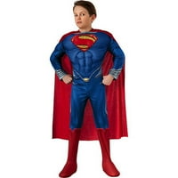 Supermanov luksuzni Dječji kostim za Noć vještica s pozadinskim osvjetljenjem