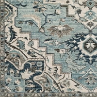 Umjetnički tkalci Mesopotamia orijentalna prostirka, off-bijela, 7'10 9'10