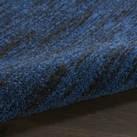 Unutarnji i vanjski tepih od 2'2 10'Mornarsko plava