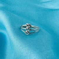 Keltski Ljubavni čvor prsten od srebra veličine 5