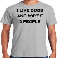 Grafička Amerika Cool Animal Dog citira kolekciju grafičke majice za muškarce