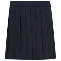 Školske uniforme za djevojčice s francuskim tostom, plisirana suknja srednje duljine s podesivim strukom, veličine 4-20