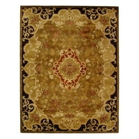 Klasični cvjetni tepih od vune, Zlatni kolac, 2 ' 3 4'