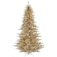 Umjetno božićno drvce od 5,5'$, prozirne žarulje sa žarnom niti s Duralnim osvjetljenjem-božićno drvce od Adobe - sezonski unutarnji