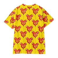 Majica s kratkim rukavima Mikki Mausa za djevojčice i dječake Ležerne ljetne majice s uzorkom Mikki Mausa