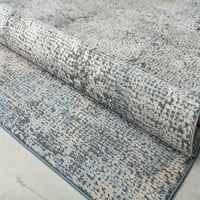 Tepisi od 920 dolara prijelazni Vintage tepih od Bjelokosti, 5'3 7'0
