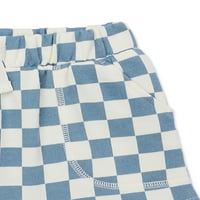 Francuske frotirne kratke hlače s printom za dječake, veličine od 0 do mjeseci