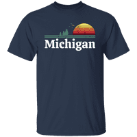 Grafička Amerika State of Michigan USA, zbirka grafičke majice Great Lakes