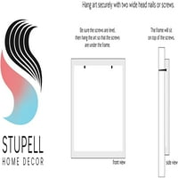 Stupell Industries Home Sweet Home Sentiment Zeleni botanički seoski vijenac, 12, dizajn po slovima i obložen