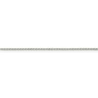 Okrugli lanac od srebrnog srebra u obliku dijamanta