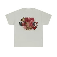 Sretna majica za Valentinovo, majica sa srcem, poklon majica za Valentinovo