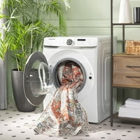 Arizona Tyler orijentalni stroj za pranje prostirke, bjelokosti hrđa, 9 '12'