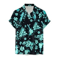 Košulje 60-ih godina muške košulje kratkih rukava Proljeće Ljeto Ležerne košulje s printom Modni vrhovi bluze košulje