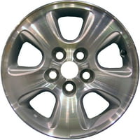 Obnovljeni OEM kotač od aluminijskog legura, obrađeni W Silver oduška, odgovara 2001- Mazda Tribute