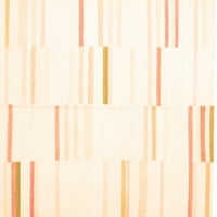 Moderni pravokutni tepisi za unutarnje prostore u jednobojnoj narančastoj boji, 8 '12'