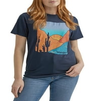 Ženska majica s grafičkim printom s kratkim rukavima, veličine od 3 do 3