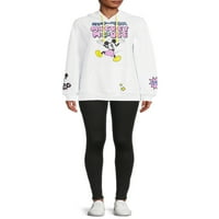 Ženska majica s grafičkim printom za juniore s Mikijem Mouseom