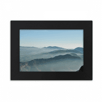 Sunčeva svjetlost planine nebo magla priroda desktop foto okvir Dekoracija umjetnička slika slikarstvo