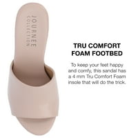 Ženske sandale s Peep-toe platformom od pjene a-list iz kolekcije a-list