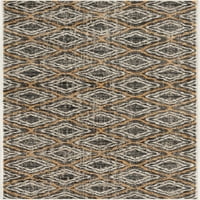 Dobro tkani Verithi Rouen u vintage marokanskoj sivoj boji 2'3 7'3 trčanje tepih